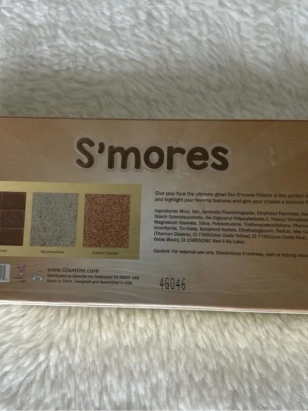 Glamlite S'mores Highlighter & Contour Palette - Golden Brown